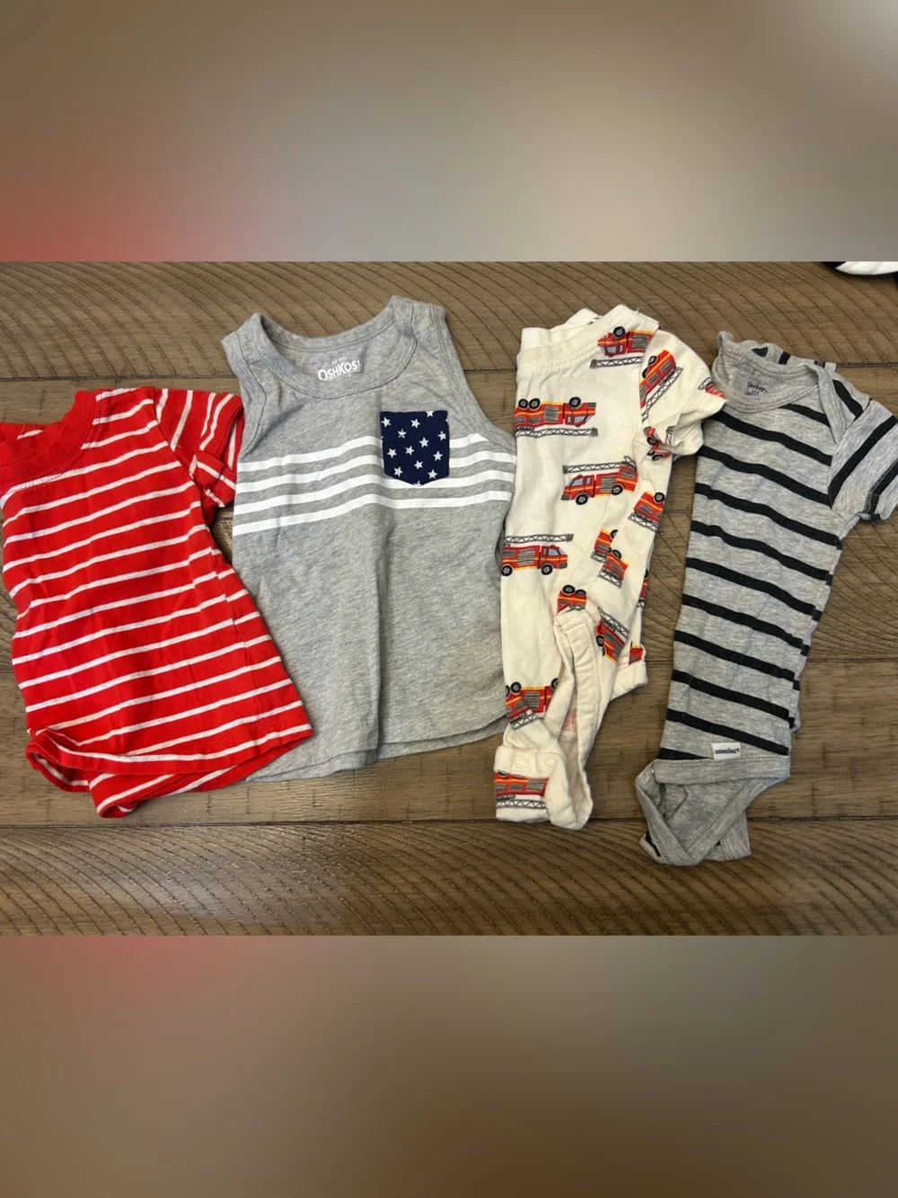 3-6M Baby boy bundle of shirts/onesies